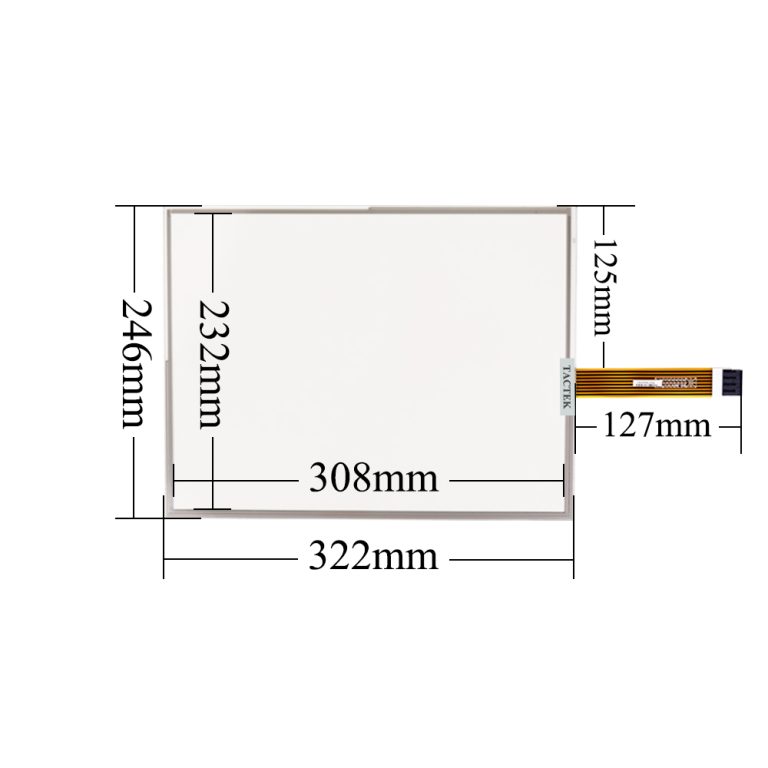 2711PT15C15D6 2711PT15C15D7 Touch Screen for Replacement Touch