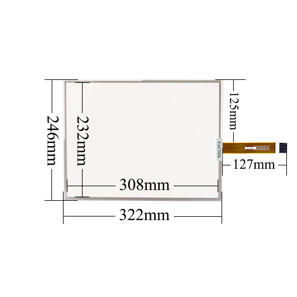 Repair Replacement 2711PT15C15D1 2711PT15C15D2 Touch Screen Touch