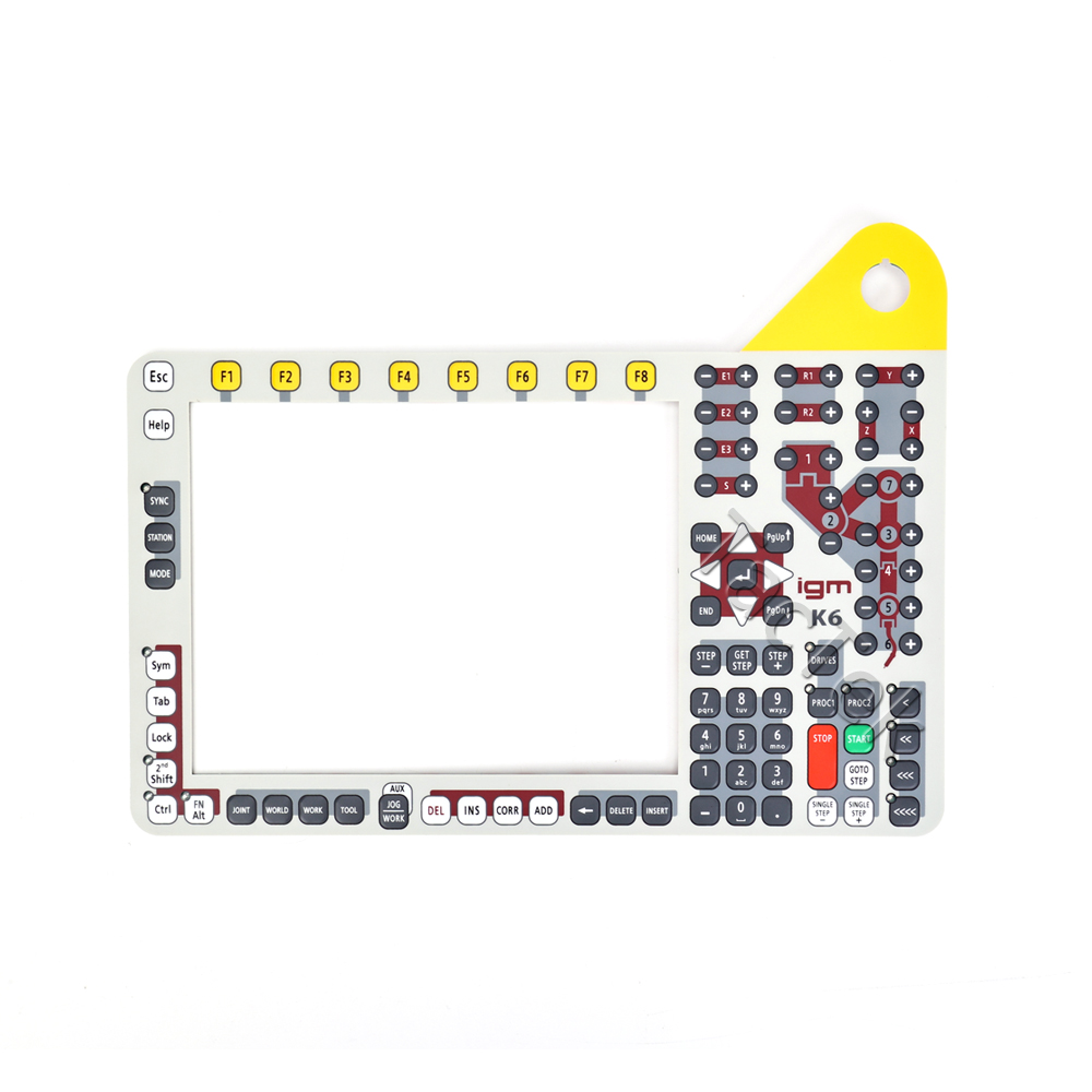 ABB IGM K6 IGMK6 Teach Pendant Membrane Keypad Repair